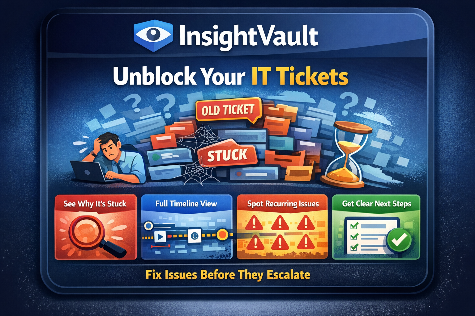 Reduce Ticket Resolution Delays in IT Ops