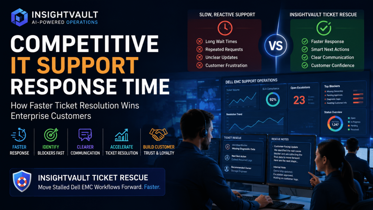 competitive IT support response time